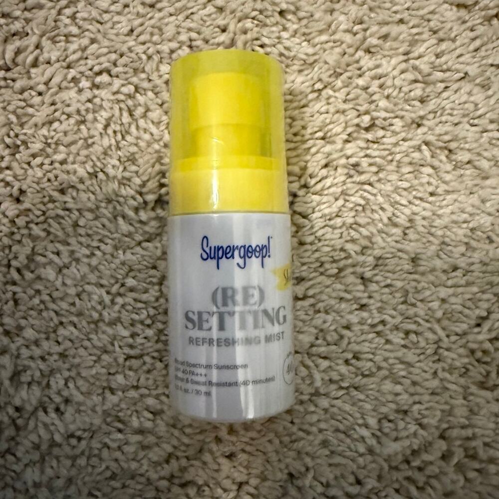 Supergoop resetting refreshing mist